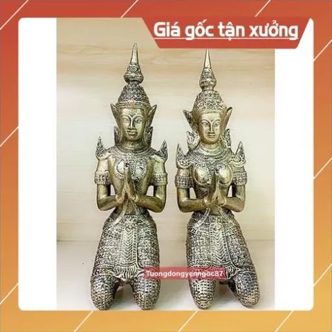 Tượng chư thiên màu (cao 17-19 cm) 853542