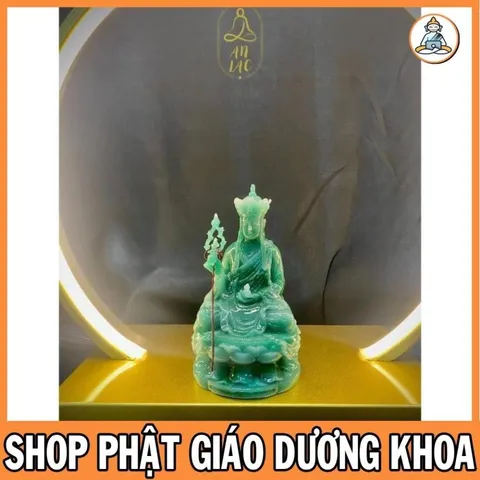 Tượng Địa Tạng ngồi 16cm nhiều màu cực đẹp