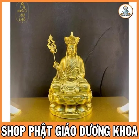 Tượng Địa Tạng ngồi 16cm nhiều màu cực đẹp