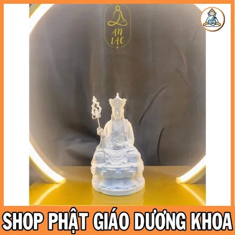 Tượng Địa Tạng ngồi 16cm nhiều màu cực đẹp