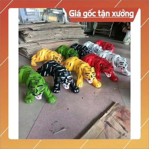 Tôn Tượng Ngũ Hổ - 5 Ông Hổ Đất Nung dài 30cm cao 15cm hoả tốc 853568