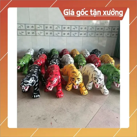 Tôn Tượng Ngũ Hổ - 5 Ông Hổ Đất Nung dài 30cm cao 15cm hoả tốc 853568
