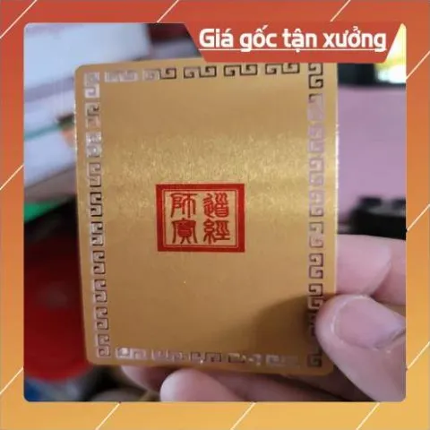 kim bài linh phù thiên quan tứ phúc HÀNG CAO CẤP, có hoả tốc 853655