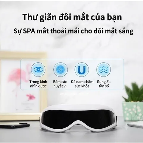 [Thế hệ mới] Máy massage mắt + chườm nóng - nhập khẩu quốc tế