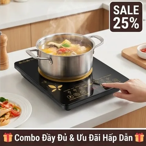 Bếp Từ Nội Địa Trung Quốc Giá Siêu Rẻ | Công Suất Cao, Cảm Ứng, Hẹn Giờ