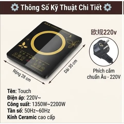 Bếp Từ Nội Địa Trung Quốc Giá Siêu Rẻ | Công Suất Cao, Cảm Ứng, Hẹn Giờ