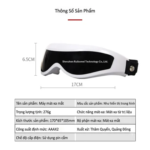 [Thế hệ mới] Máy massage mắt + chườm nóng - nhập khẩu quốc tế