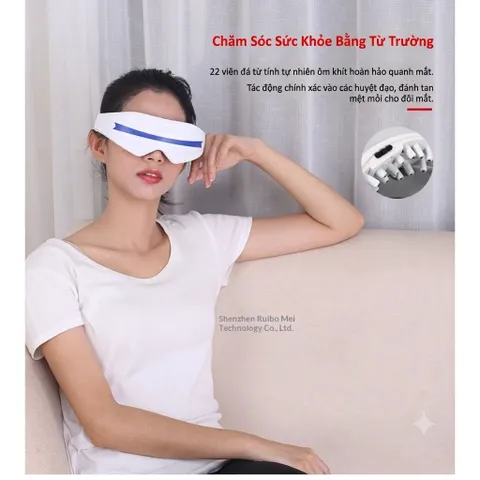 [Thế hệ mới] Máy massage mắt + chườm nóng - nhập khẩu quốc tế