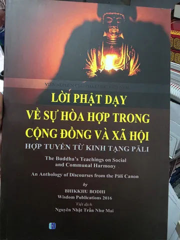 SỔ TAY LỜI PHẬT DẠY VỀ SỰ HOÀ HỢP TRONG CỘNG ĐỒNG VÀ XÃ HỘI