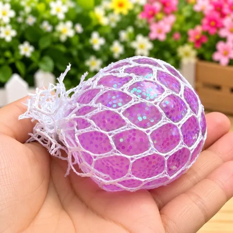[Bán Sỉ] Hộp 24 bóng lưới slam - squishy bóp mềm
