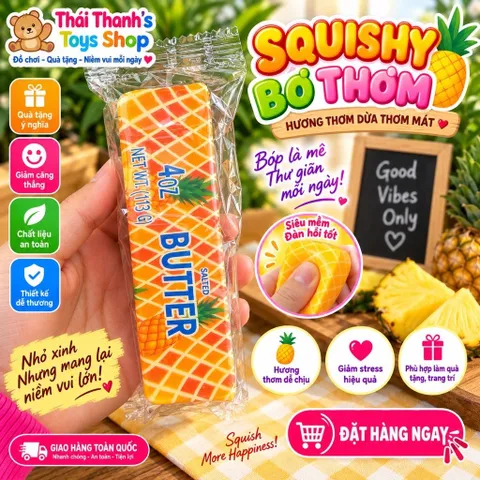 Squishy Bơ Trái Cây Bóp Mềm tăng chậm thơm nồng nàn