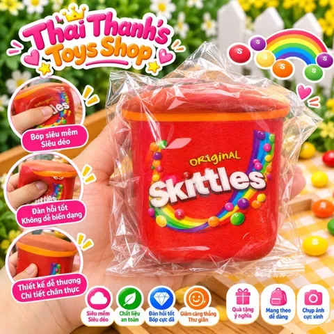 Squishy Bóp Siêu Mềm giảm stress hình Ly Bánh