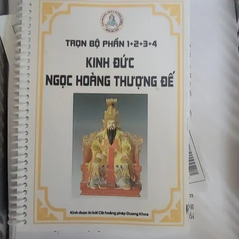 SỔ TAY KINH CHA NGỌC HOÀNG THƯỢNG ĐẾ 4 QUYỂN TRONG 1 rất hay