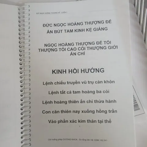 SỔ TAY KINH CHA NGỌC HOÀNG THƯỢNG ĐẾ 4 QUYỂN TRONG 1 rất hay