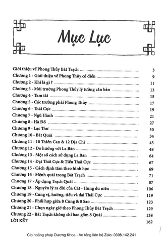 SỔ TAY SÁCH TỰ HỌC PHONG THỦY BÁT TRẠCH - NGUYỄN THÀNH PHƯƠNG