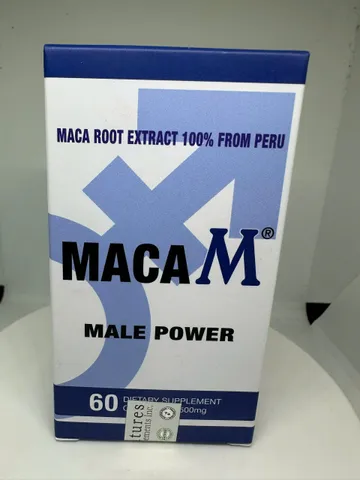 Viên uống Maca M Male Power Nature’s Supplements giúp bổ thận, td, tăng cường sức khoẻ nam (Hộp 60 viên)