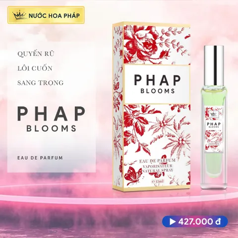 Nước hoa pháp blooms dung tich 15ml hàng chính hãng 854198