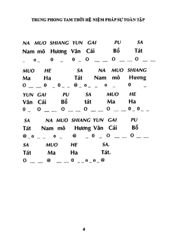 SỔ TAY SÁCH TRUNG PHONG TAM THỜI HỆ NIỆM PHÁP SỰ TOÀN TẬP