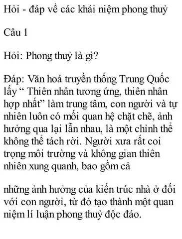SÁCH 100 HỎI ĐÁP VỀ PHONG THỦY NHÀ Ở HIỆN ĐẠI