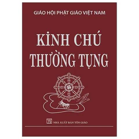 Sổ tay Sách - Kinh Chú Thường Tụng bìa mềm