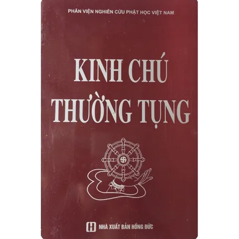 Sổ tay Sách - Kinh Chú Thường Tụng bìa mềm