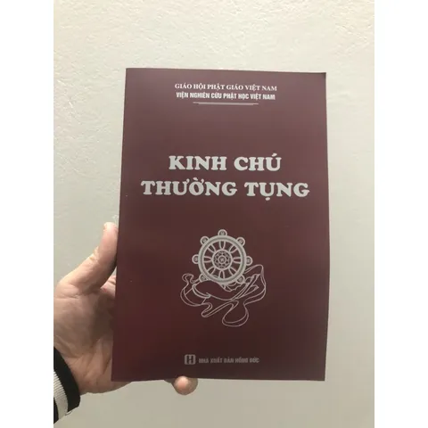 Sổ tay Sách - Kinh Chú Thường Tụng bìa mềm