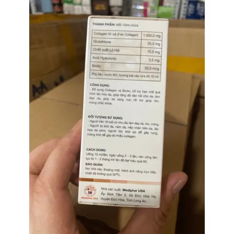 Biotin Collagen 30 plus white đẹp da, sáng da, bổ sung vitamin, hạn chế lão hóa, cung cấp độ ẩm cho da ống mil tui