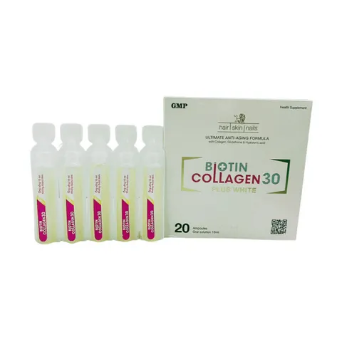 Biotin Collagen 30 plus white đẹp da, sáng da, bổ sung vitamin, hạn chế lão hóa, cung cấp độ ẩm cho da ống mil tui