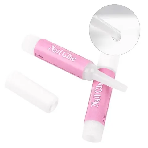 💗 Set 10 Tuýp Keo Nước Nail Glue Dán Móng Giả Khô Nhanh Bám Chắc, Dụng Cụ Dán Nail Chuyên Dụng
