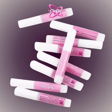 💗 Set 10 Tuýp Keo Nước Nail Glue Dán Móng Giả Khô Nhanh Bám Chắc, Dụng Cụ Dán Nail Chuyên Dụng