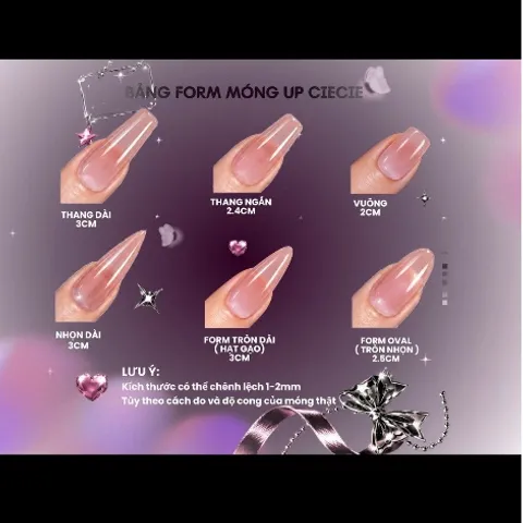 Nailbox Thiết Kế Tráng Gương Bạc Đính Charm 3D Xích Vẽ Nổi Gothic Cá Tính [Cie-09]