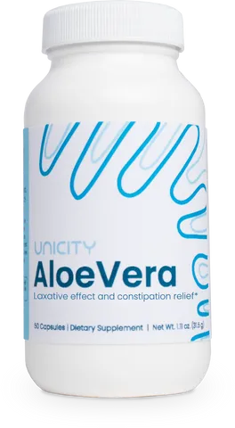 Aloe Vera của Unicity – Hỗ trợ cải thiện táo bón, làm dịu và thải độc ruột
