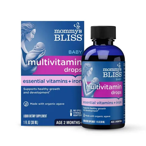 Siro MultiVitamin Và Sắt Cho Bé Mommy’s Bliss Baby 30ml