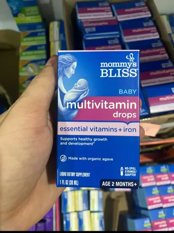 Siro MultiVitamin Và Sắt Cho Bé Mommy’s Bliss Baby 30ml