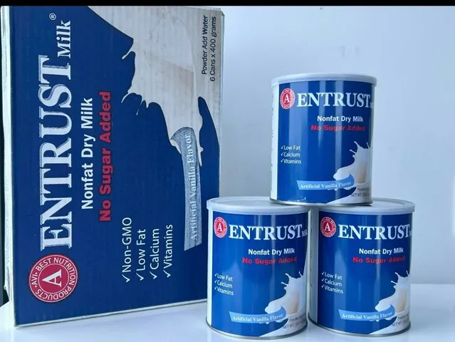 SỮA BỘT ENTRUST NHẬP KHẨU MỸ KHÔNG ĐƯỜNG DÀNH CHO NGƯỜI TIỂU ĐƯỜNG 400GR/HỘP