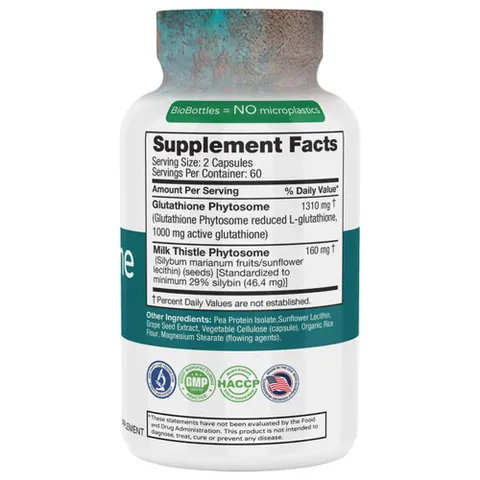 Viên uống Feel Good Glutathione Phytosome High Absorption |120 viên| Kích hoạt & Nâng cao hoạt động của tế bào miễn dịch - Đảo ngược sắc tố & Trẻ hoá da từ gốc [SP Chuẩn Mỹ không tem]