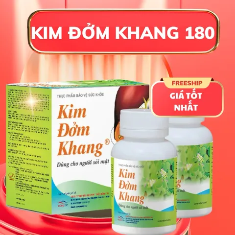 Kim Đởm Khang hộp 180v (2 lọ x 90 viên)