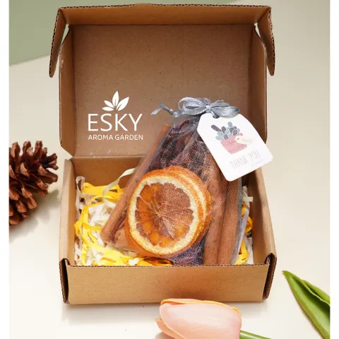 Túi Thơm Thảo Mộc ESKY Aroma Garden Trang Trí Khử Mùi Xe Ô tô Tủ Quần Áo Phòng Ngủ Túi Vải Voan Vải Bố