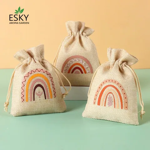 Túi Thơm Thảo Mộc ESKY Aroma Garden Trang Trí Khử Mùi Xe Ô tô Tủ Quần Áo Phòng Ngủ Túi Vải Voan Vải Bố