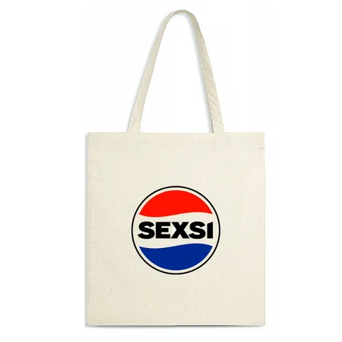 Túi vải bố tote Canvas in logo vui nhộn hài hước quà tặng sáng tạo độc lạ