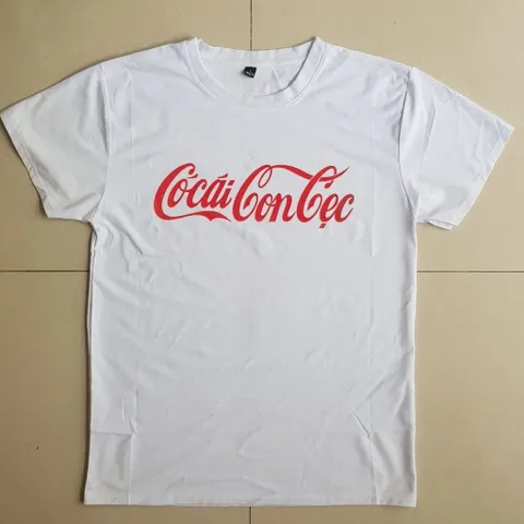 Áo thun in logo Coca-Cola biến tấu hài hước vui nhộn quà tặng áo phông độc lạ