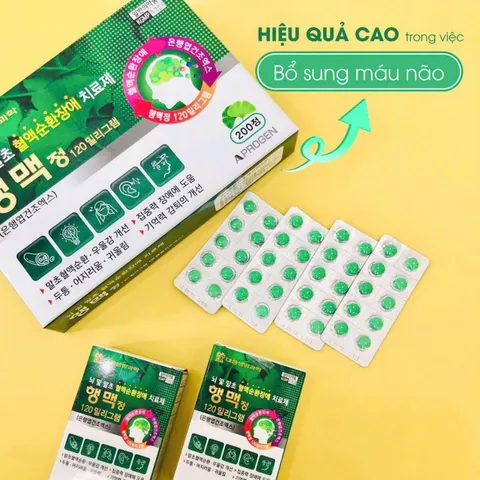 Viên Uống Hỗ Trợ Não Bộ Hengmec Hàn Quốc 855697