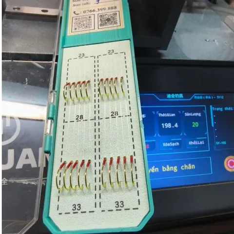10 Cặp Thẻo Buộc Sẵn Không Nút Thắt sezi 36cm lưỡi số 9 sapham Siêu Chắc Siêu Bền -Chuyên Câu Chép
