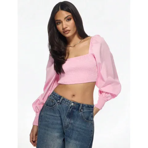 (Chính Hãng) Áo croptop kiểu nữ hãng Missguided uk newtag