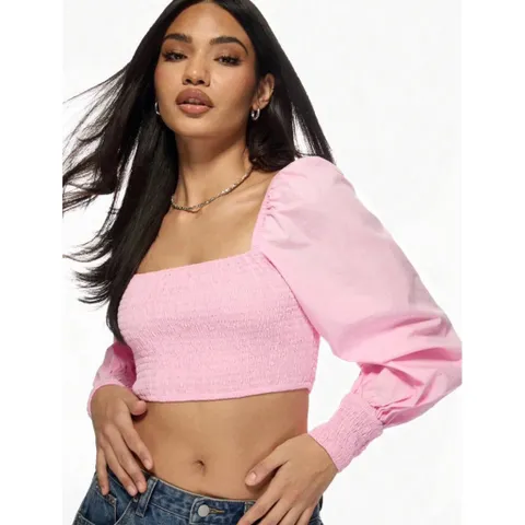 (Chính Hãng) Áo croptop kiểu nữ hãng Missguided uk newtag