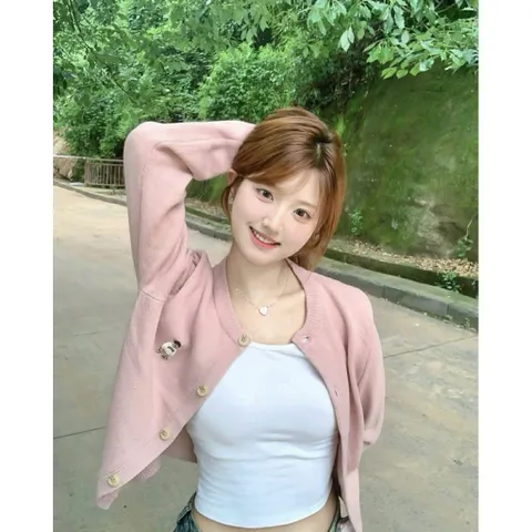 (Chính Hãng) Áo khoác cardigan len gấu nữ hãng SPAO newtag
