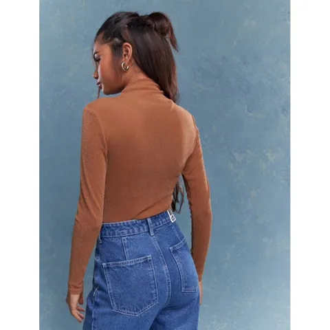 (Chính Hãng) Áo thun bodysuit dài tay nữ hãng Missguided uk newtag
