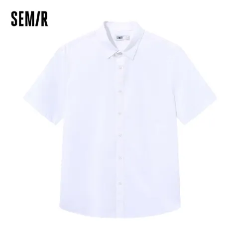 (Chính Hãng) Áo sơ mi nam ngắn tay hãng Semir newtag