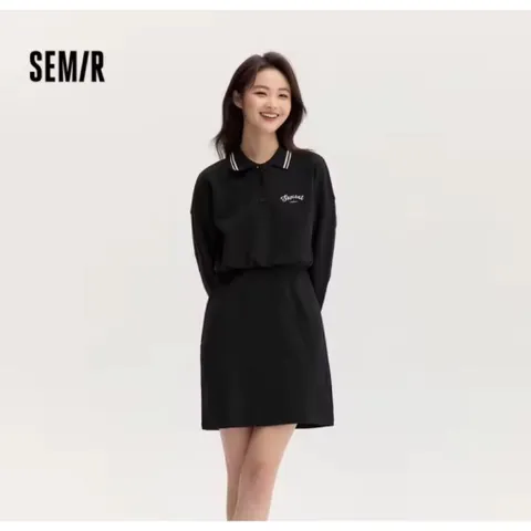 (Chính Hãng) Váy polo thể thao nữ hãng Semir newtag