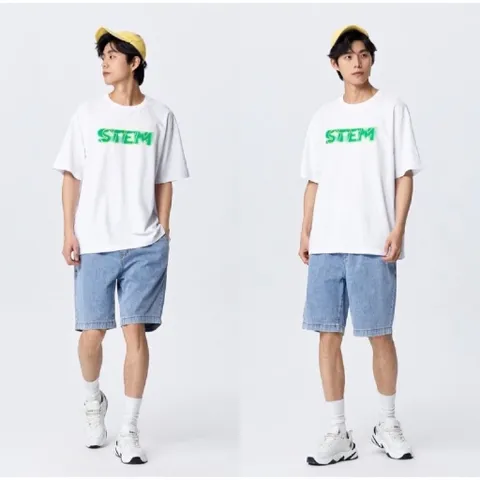 (Chính Hãng) Quần short jeans,đùi bò cạp chun nam hãng Semir newtag